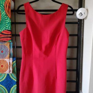 Size 8 red dress